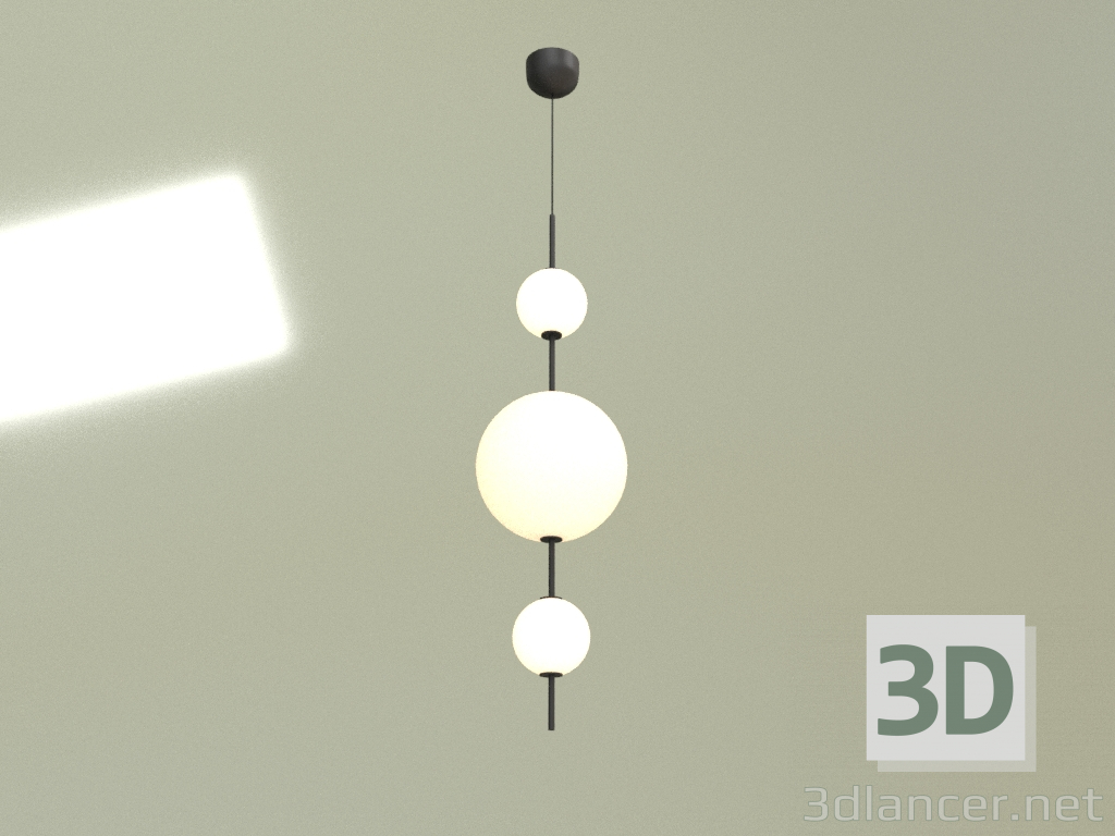3D modeli Sarkıt lamba CHYRO 3000K BK 10025 - önizleme