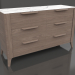 3d model Dresser (Walnut) - preview