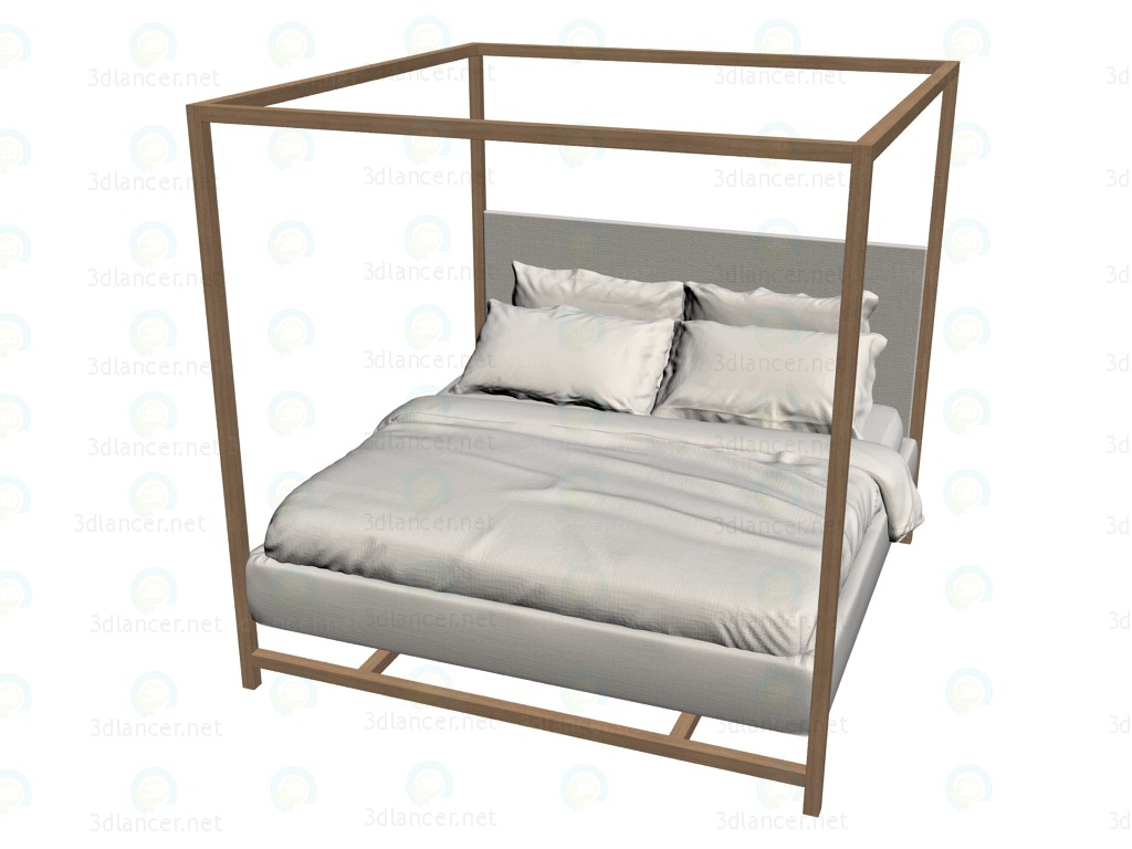 3D Modell Bett ACLB 212 - Vorschau