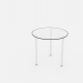 3d модель Скляний столик – превью