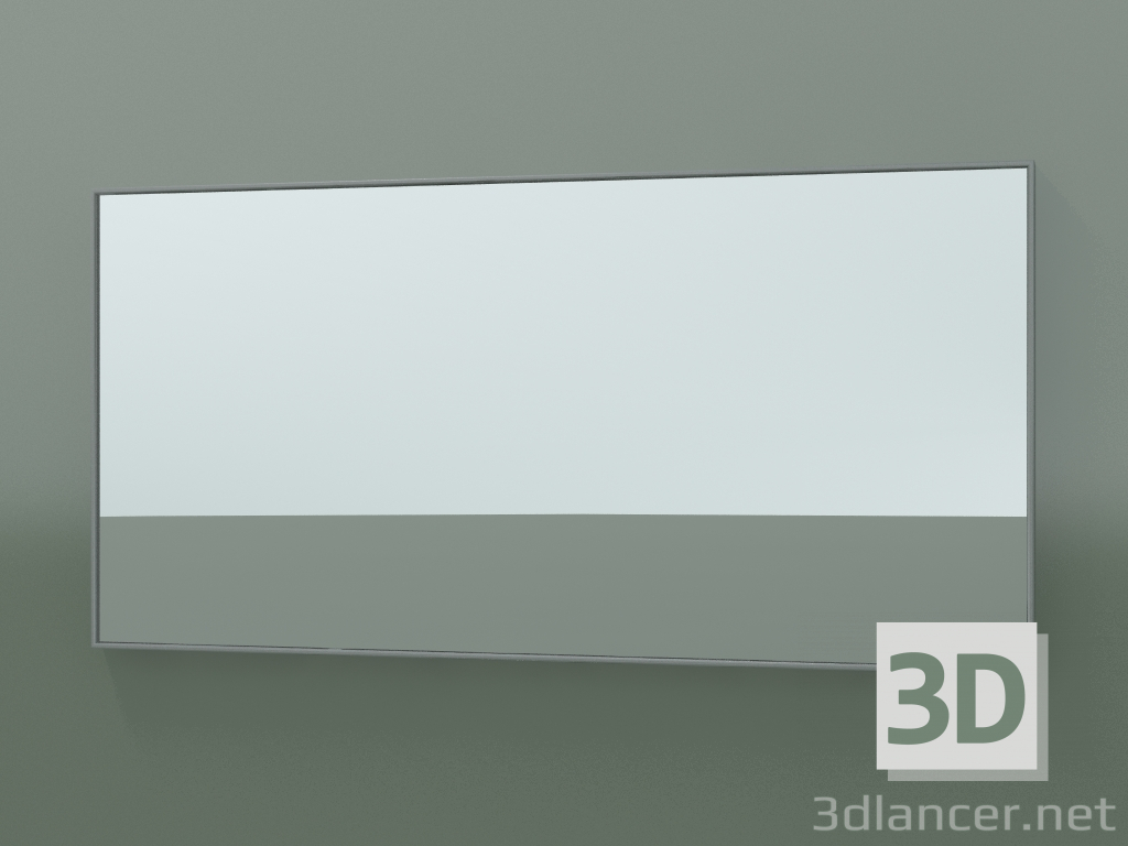 3d model Mirror Rettangolo (8ATDB0001, Silver Gray C35, Н 48, L 96 cm) - preview