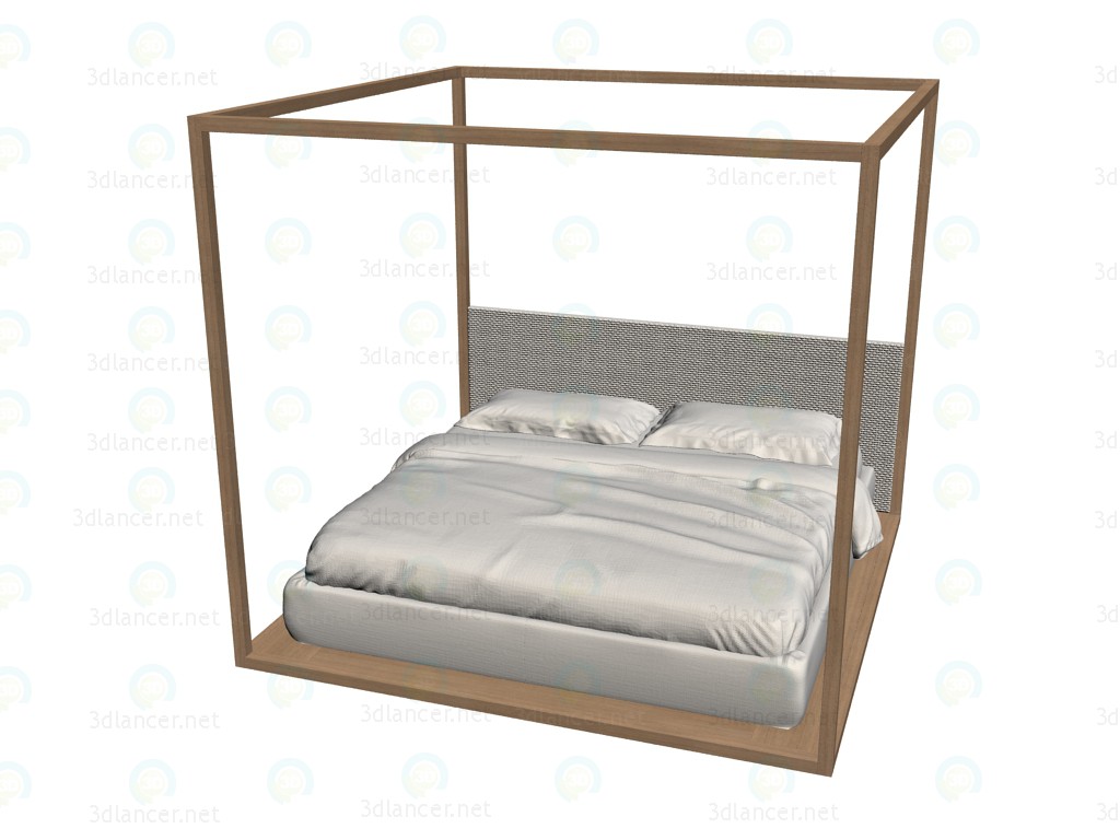 3D Modell ACLE 1 Bett - Vorschau