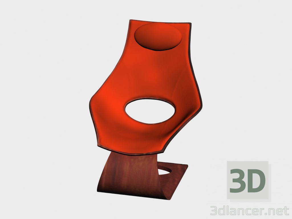 modello 3D sedia sogno - anteprima