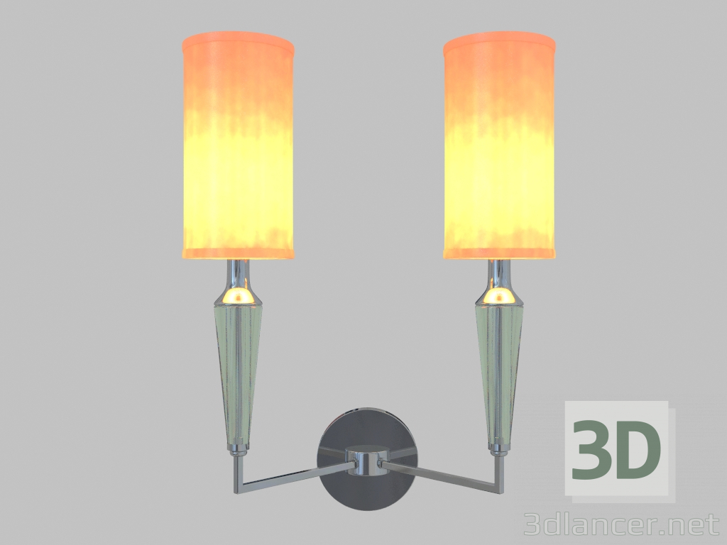 3D Modell Wandlampe (3152A) - Vorschau