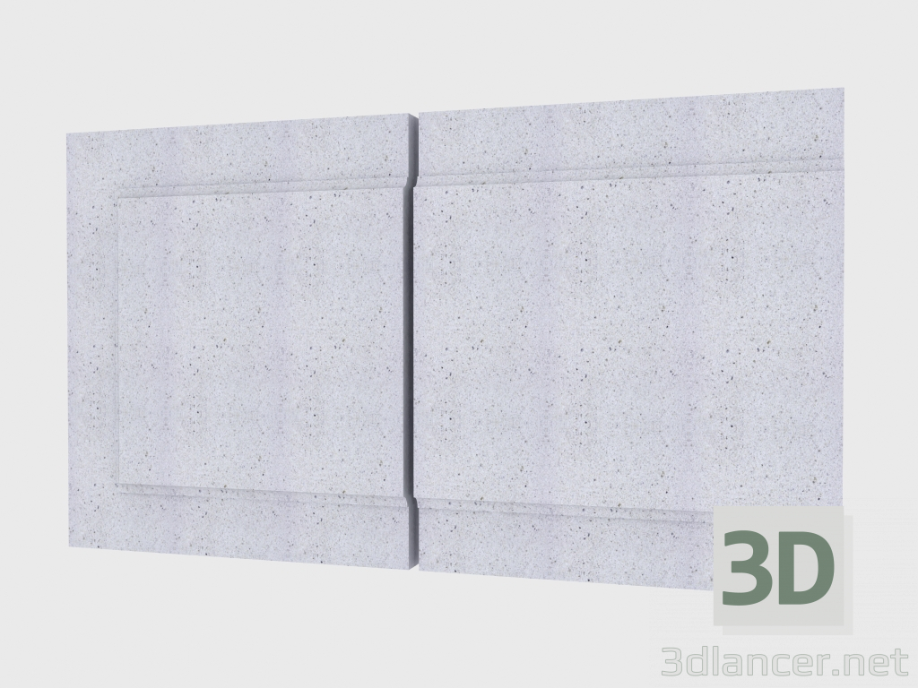 Modelo 3d Painel (FF57M) - preview
