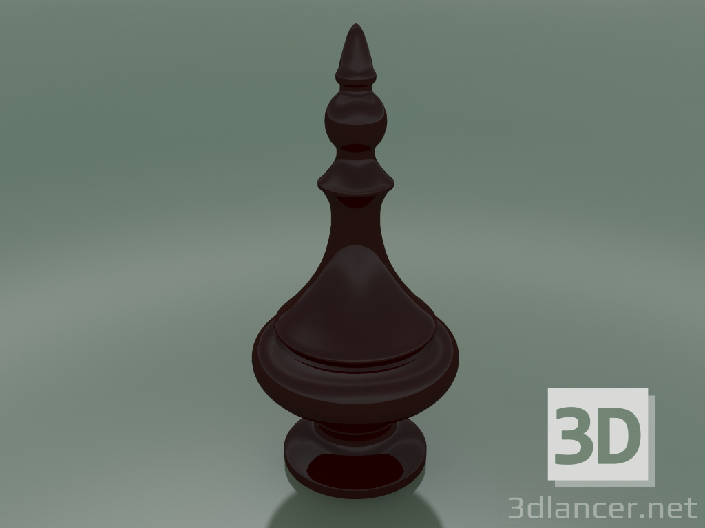 3D modeli Vazo Geçidi (H49 D23cm) - önizleme