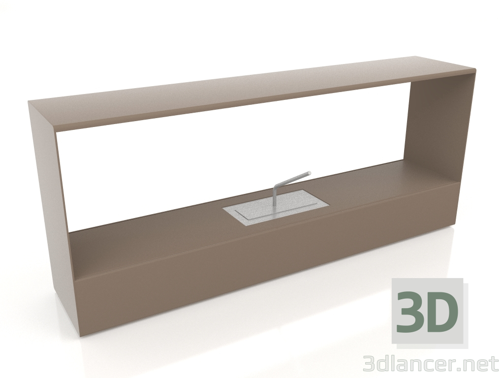 3D modeli Brülör 3 (Bronz) - önizleme