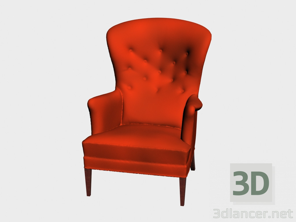 3 डी मॉडल कुर्सी विरासत - पूर्वावलोकन