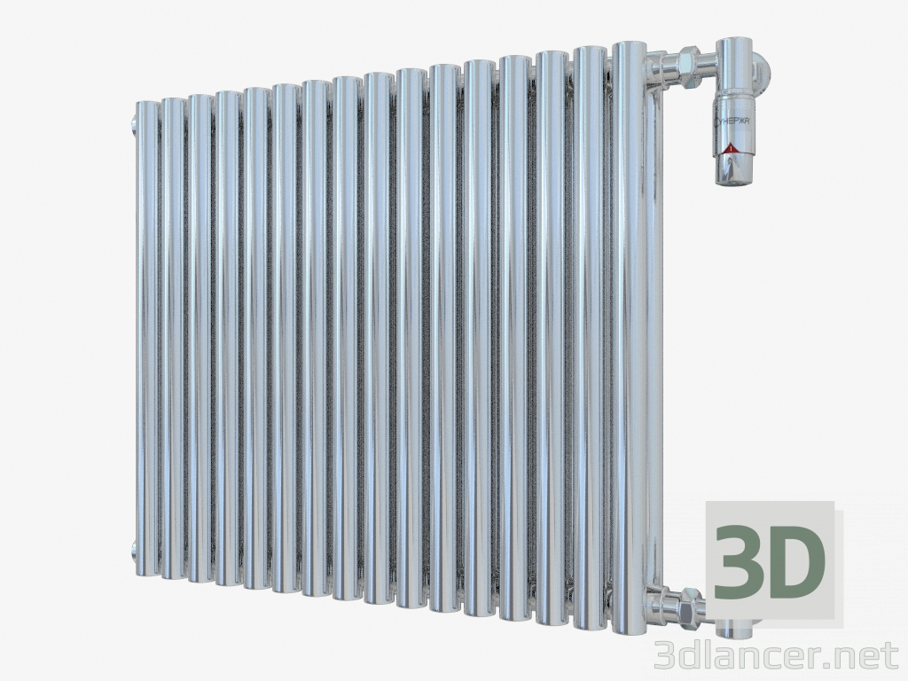 3D Modell Kühler Estet (500x629; 16 Sektionen) - Vorschau