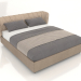 3 डी मॉडल डबल बेड मिलो (ए2283) - पूर्वावलोकन