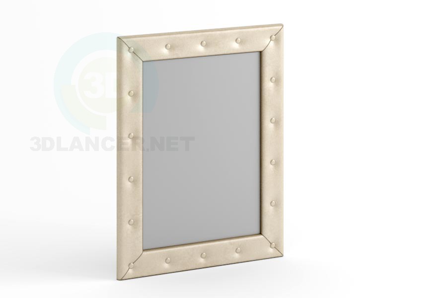 3d model Mirror 90 x 70 with buttons - preview
