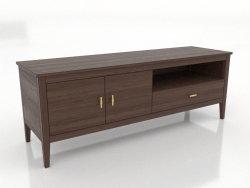 TV-Schrank 2 1500 mm (Nussbaum dunkel)