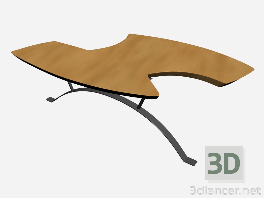 modello 3D Caffè tavolo vlus - anteprima