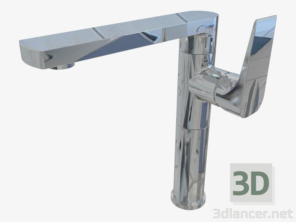 modèle 3D Robinet de lavabo avec boîtier surélevé Gardenia (BEG 021K) - preview