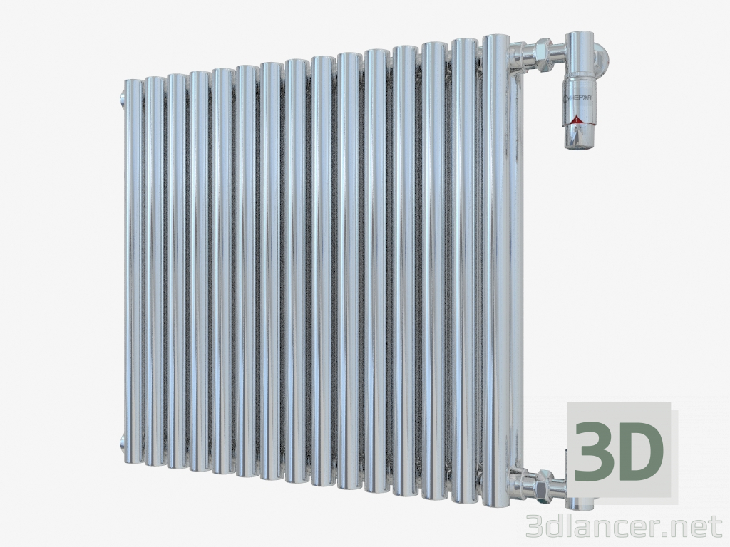 3D Modell Kühler Estet (500h591; 15 Sektionen) - Vorschau