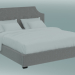3d модель Ліжко двоспальне Менсфілд – превью