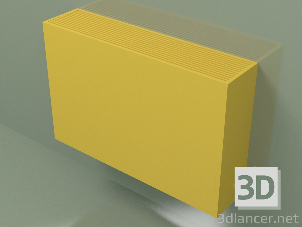 3D modeli Konvektör - Aura Slim Basic (650x1000x230, RAL 1012) - önizleme
