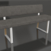 3d model Bench with back (light) - preview