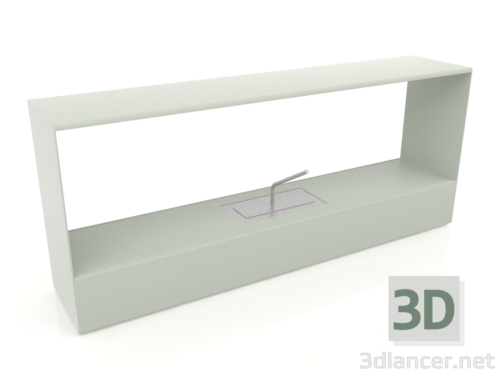 3D Modell Brenner 3 (Zementgrau) - Vorschau