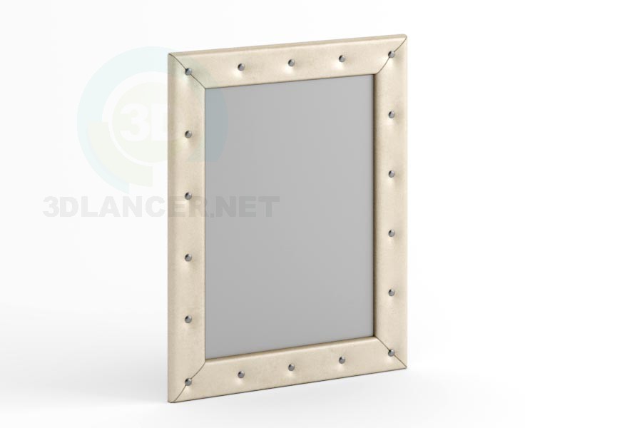 3d model Mirror 90 x 70 with Rhinestones - preview