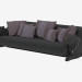 Modelo 3d Sofá em estilo Art Deco Bismark - preview