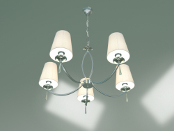 Pendant chandelier with crystal 60079-5 (chrome)