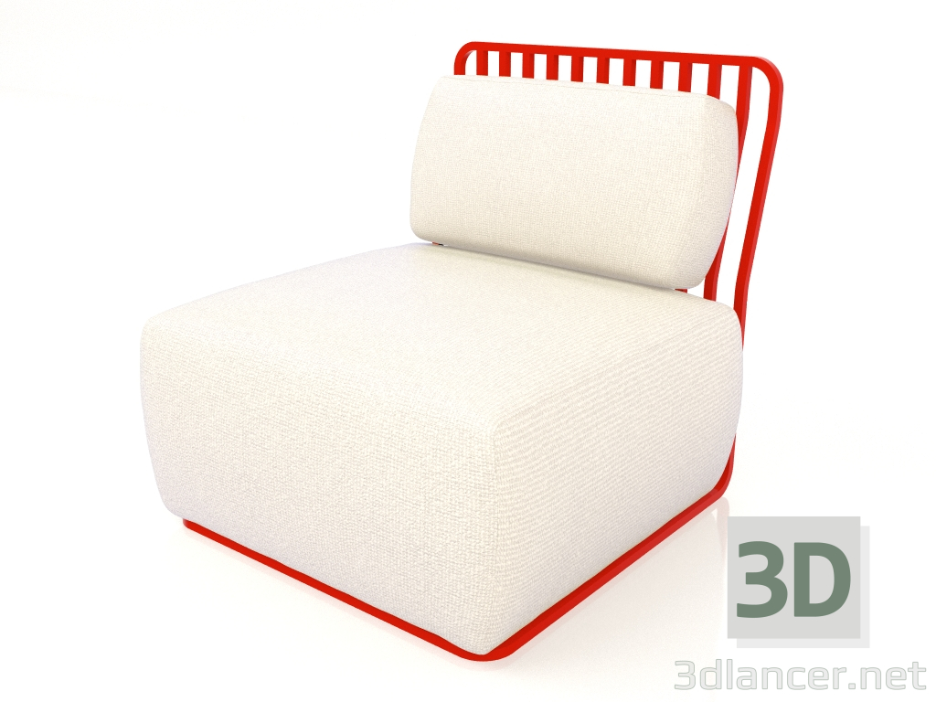 3d модель Стул для отдыха (Red) – превью