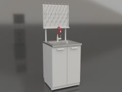 Laboratory metal sink LK-600 SMS-G Laboratory metal sink LK-600 SMS-G