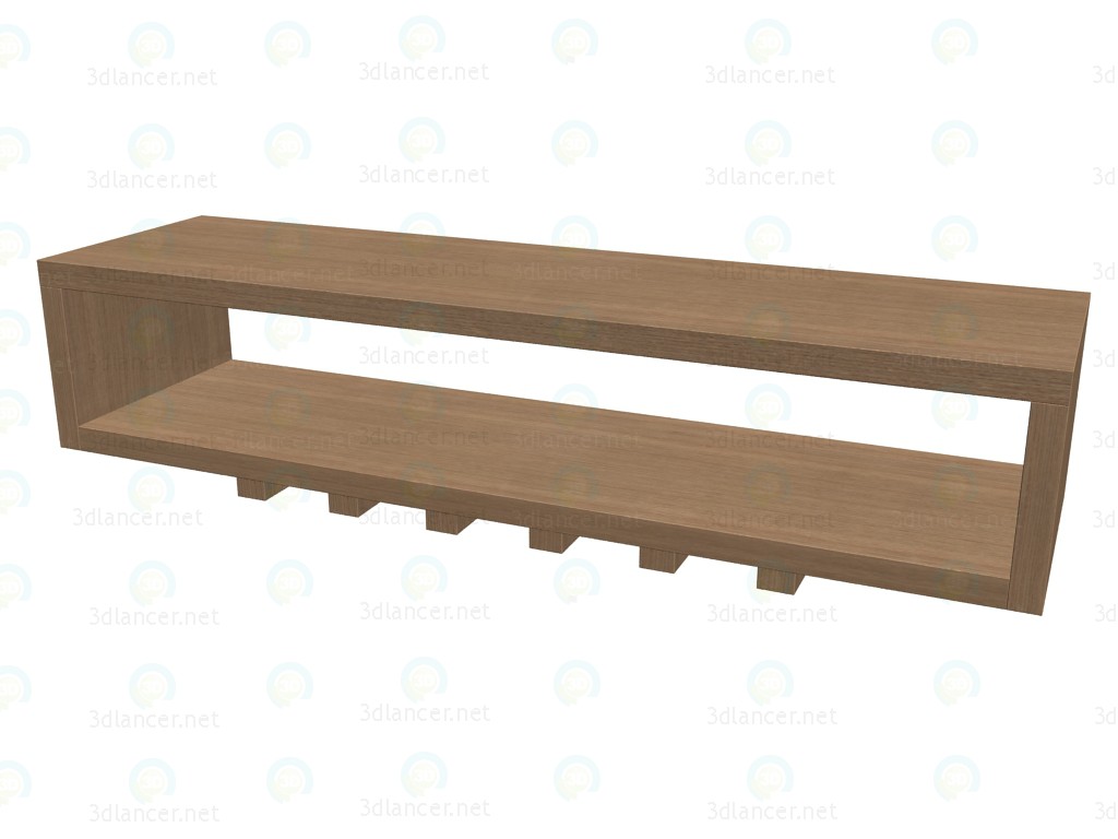 modèle 3D Table de chevet ACLE6 - preview