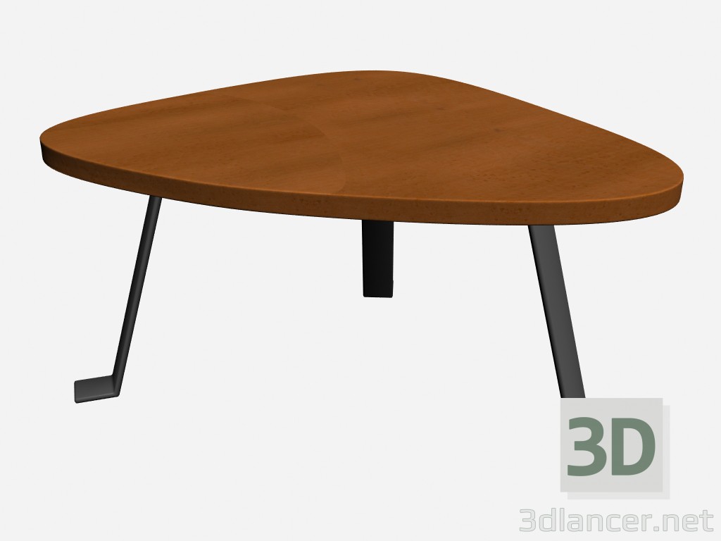 modello 3D Caffè giorno tavolo 2 - anteprima