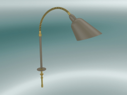 Lámpara de mesa Bellevue (AJ10, gris beige y latón)