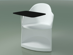 Stuhl 2304 (mit Rädern und Tisch, PA00001, Polypropylen PC00001)