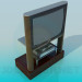 3D Modell Fernseher und Receiver - Vorschau