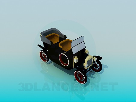 modello 3D Auto di rarità - anteprima