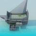 modèle 3D Lit-bateau à la pépinière - preview