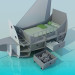 modèle 3D Lit-bateau à la pépinière - preview