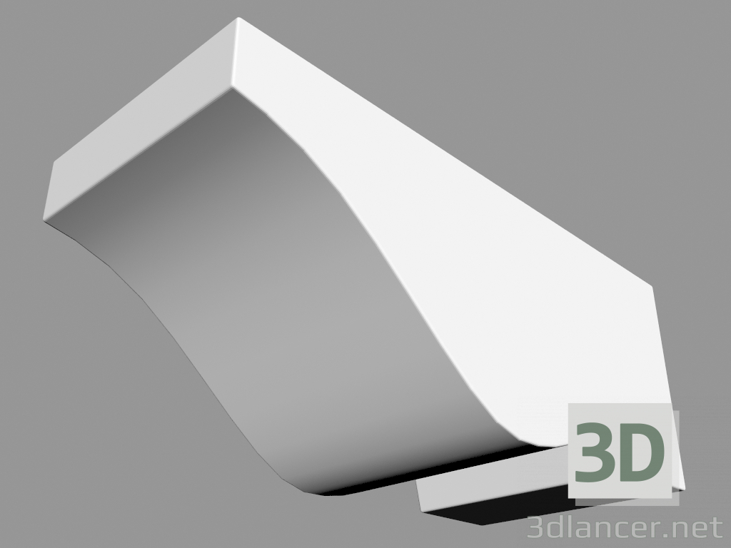 3D Modell Modilion TF01 (7,7 x 12,3 x 35 cm) - Vorschau