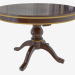 3d model Round dining table (1175x780) - preview
