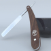 3D Tehlikeli tıraş bıçağı Solingen tıraş bıçağı Solingen modeli satın - render