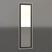 modello 3D Specchio ZL 18 (450x1500, legno marrone scuro, bianco) - anteprima