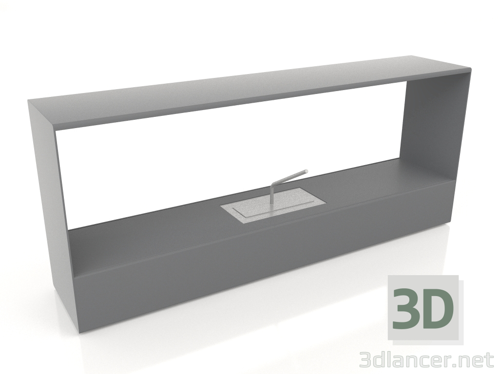 3D modeli Brülör 3 (Antrasit) - önizleme