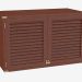 3d model Cabinet with decorative grilles - preview