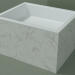 3D modeli Tezgah üstü lavabo (01R132301, Carrara M01, L 60, P 48, H 36 cm) - önizleme