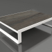 modèle 3D Table basse 120 (DEKTON Radium, Blanc) - preview
