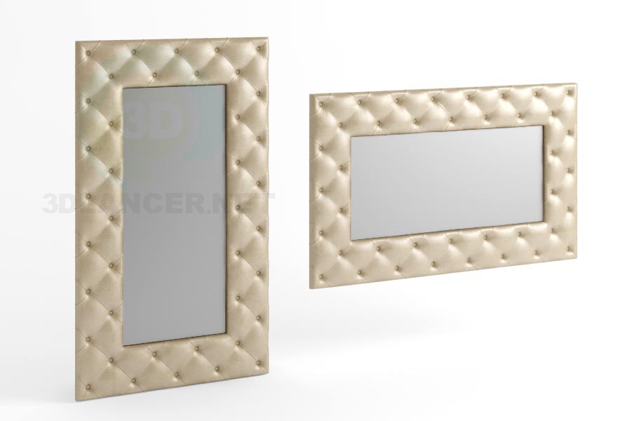 3d model 170 x 100 mirror type 5 - preview