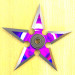 3d Ninja Star Fidget Spinner модель купить - ракурс