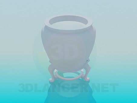 3D Modell Potfor der Anlage - Vorschau