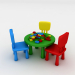 3d 3D Kindergarten Model model buy - render