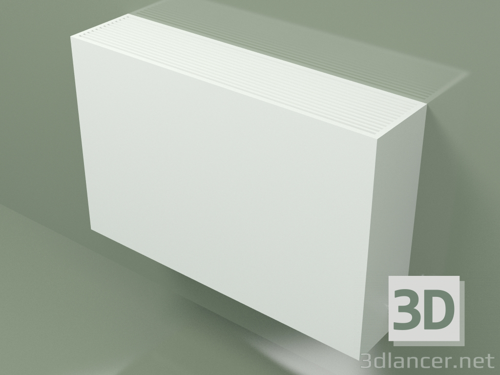 3D modeli Konvektör - Aura Slim Basic (650x1000x230, RAL 9016) - önizleme