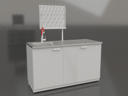 प्रयोगशाला धातु सिंक LK-1500 SMS-G